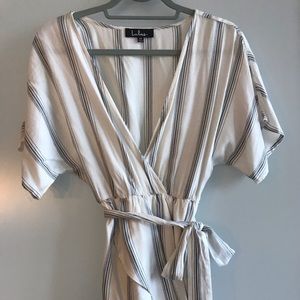 Lulu’s side tie romper